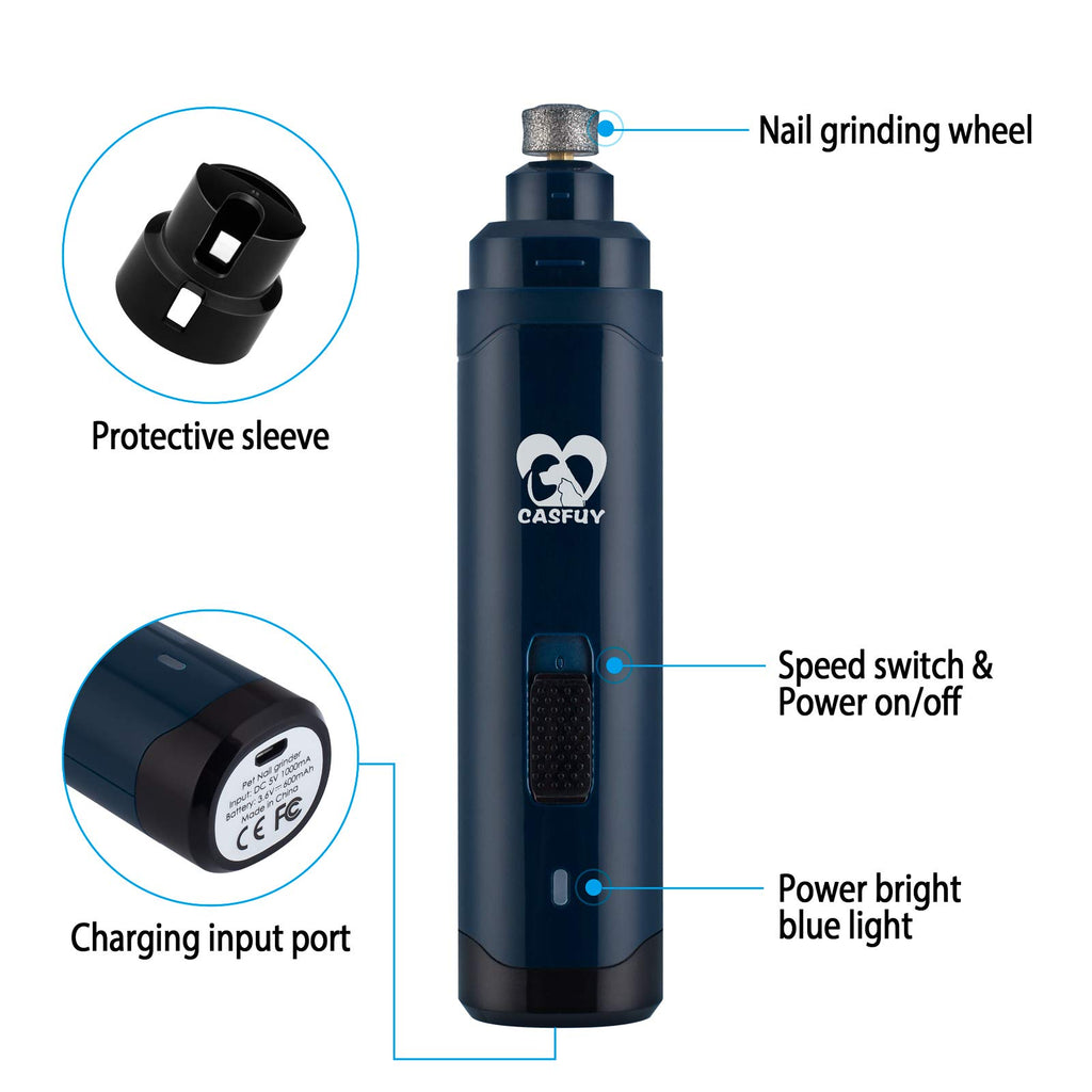 2-Speed Electric Pet Nail Grinder C607