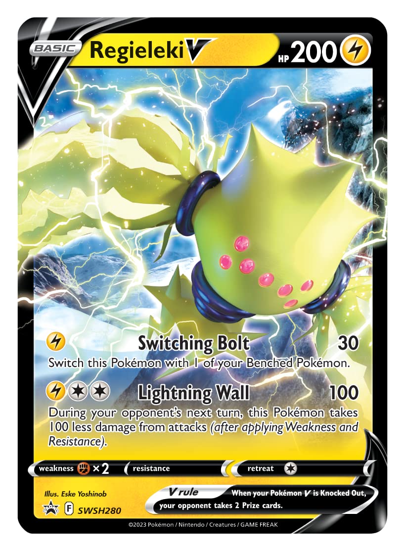 Pokémon Regieleki V Crown Zenith Collection U6758