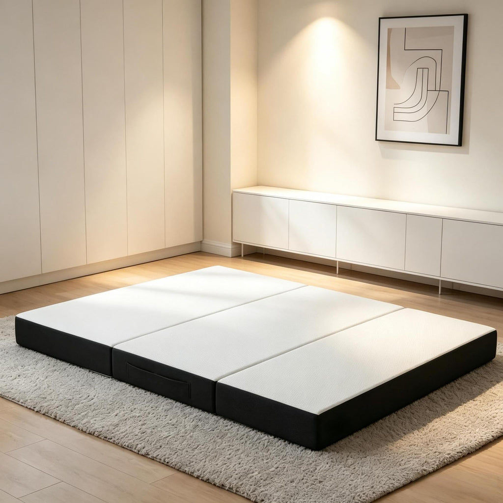 6 Inch Twin Trifold Memory Foam Mattress U30438