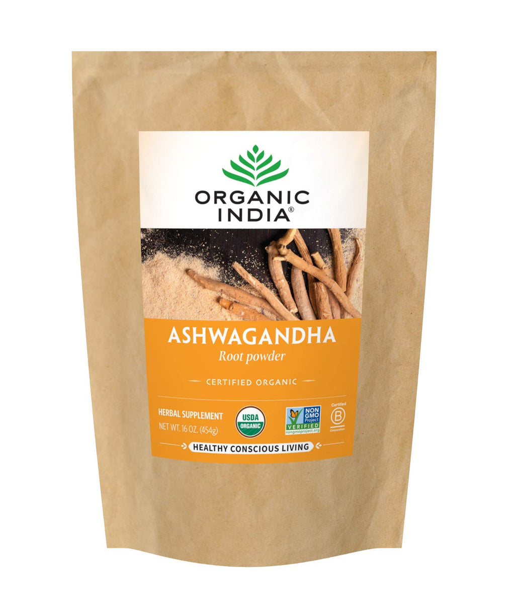 Organic Ashwagandha Powder Herbal Supplement 1lb Bag A848631