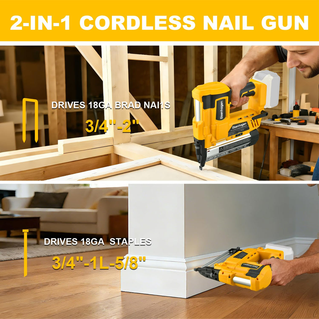 2" Cordless Brad Nailer E8471
