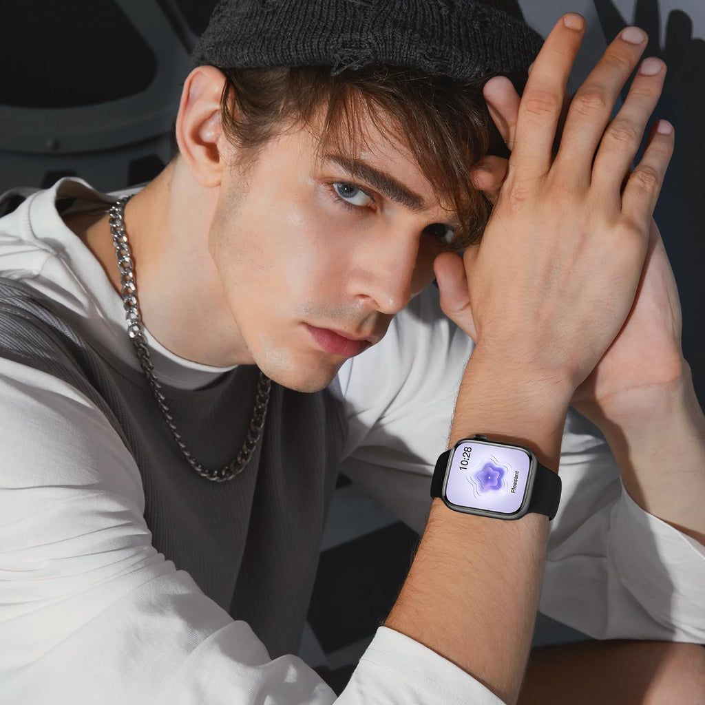 Silicone Band Compatible with Apple Watch 38mm 40mm 41mm 42mm 44mm 45mm 49mm Y558