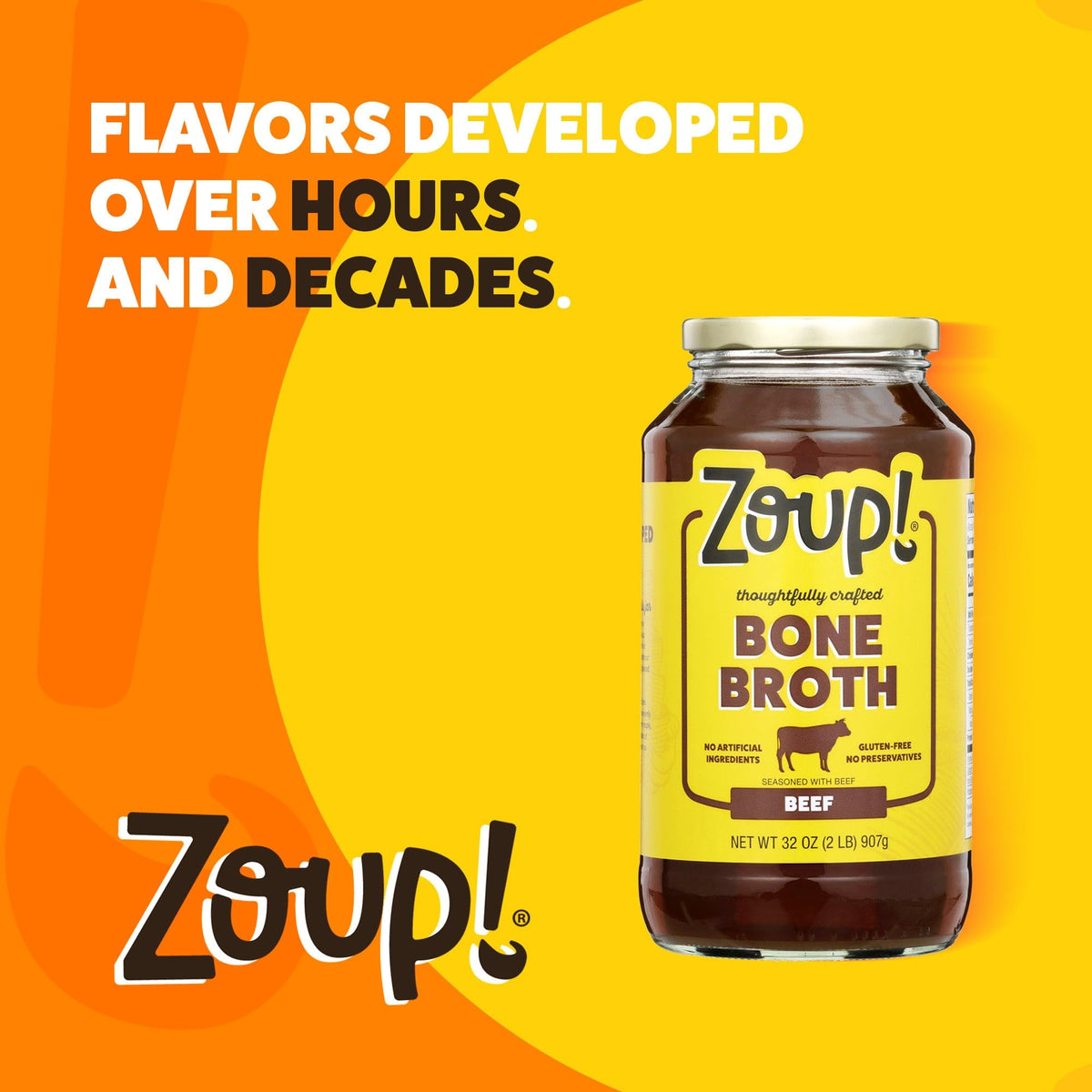 Beef Bone Broth 6-Pack 32 oz X7129