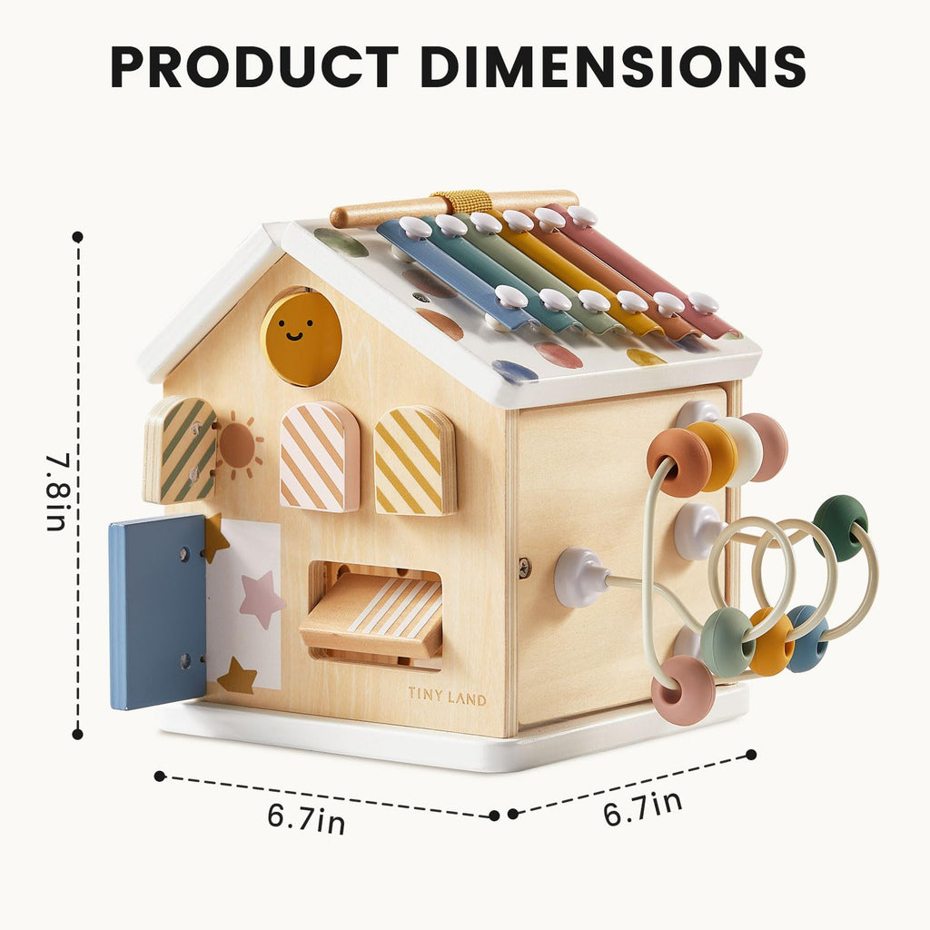 Wooden Activity Cube P732531