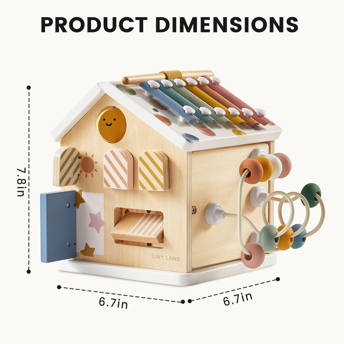 Wooden Activity Cube P732531