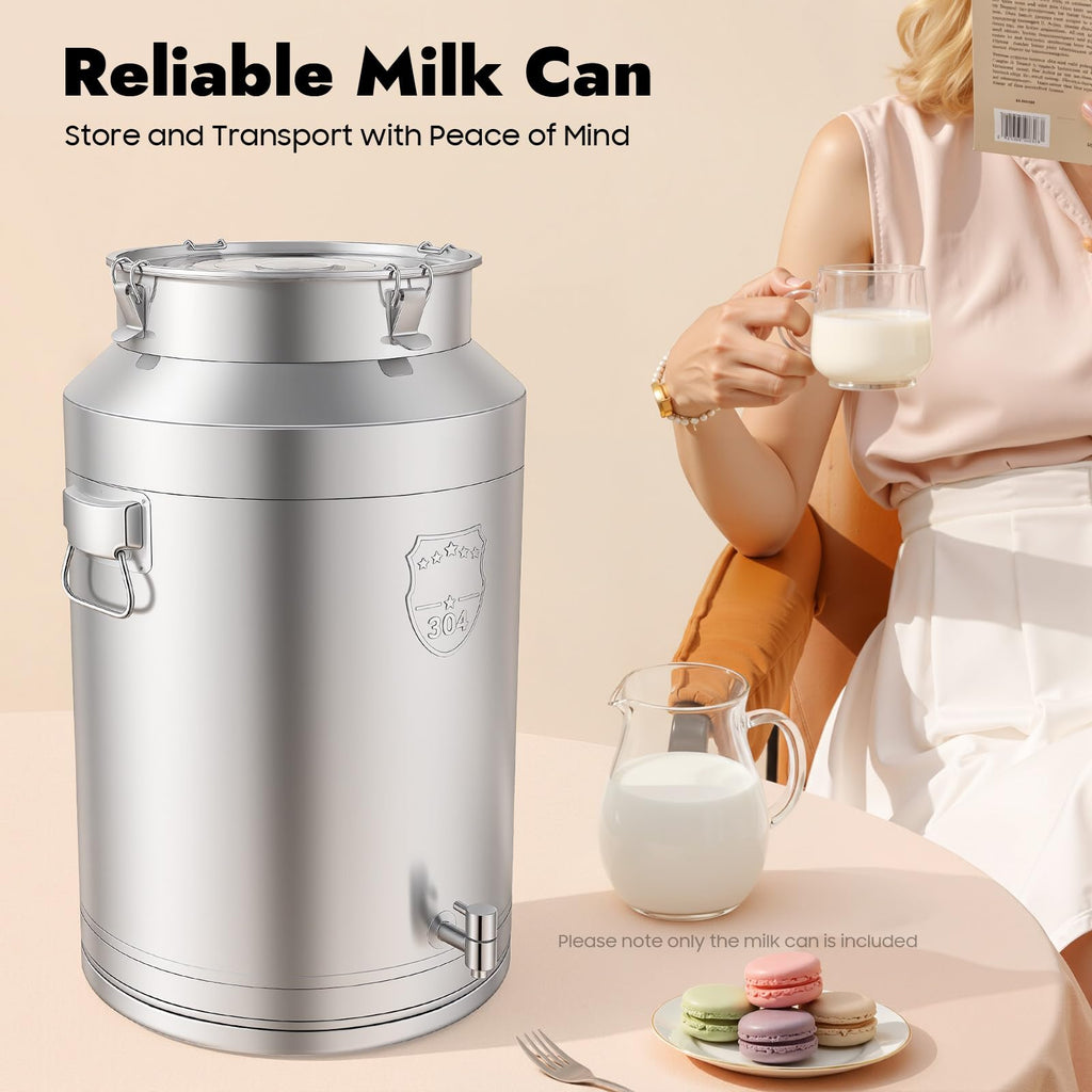 304 Stainless Steel 76L Sealed Bucket with Faucet G52924