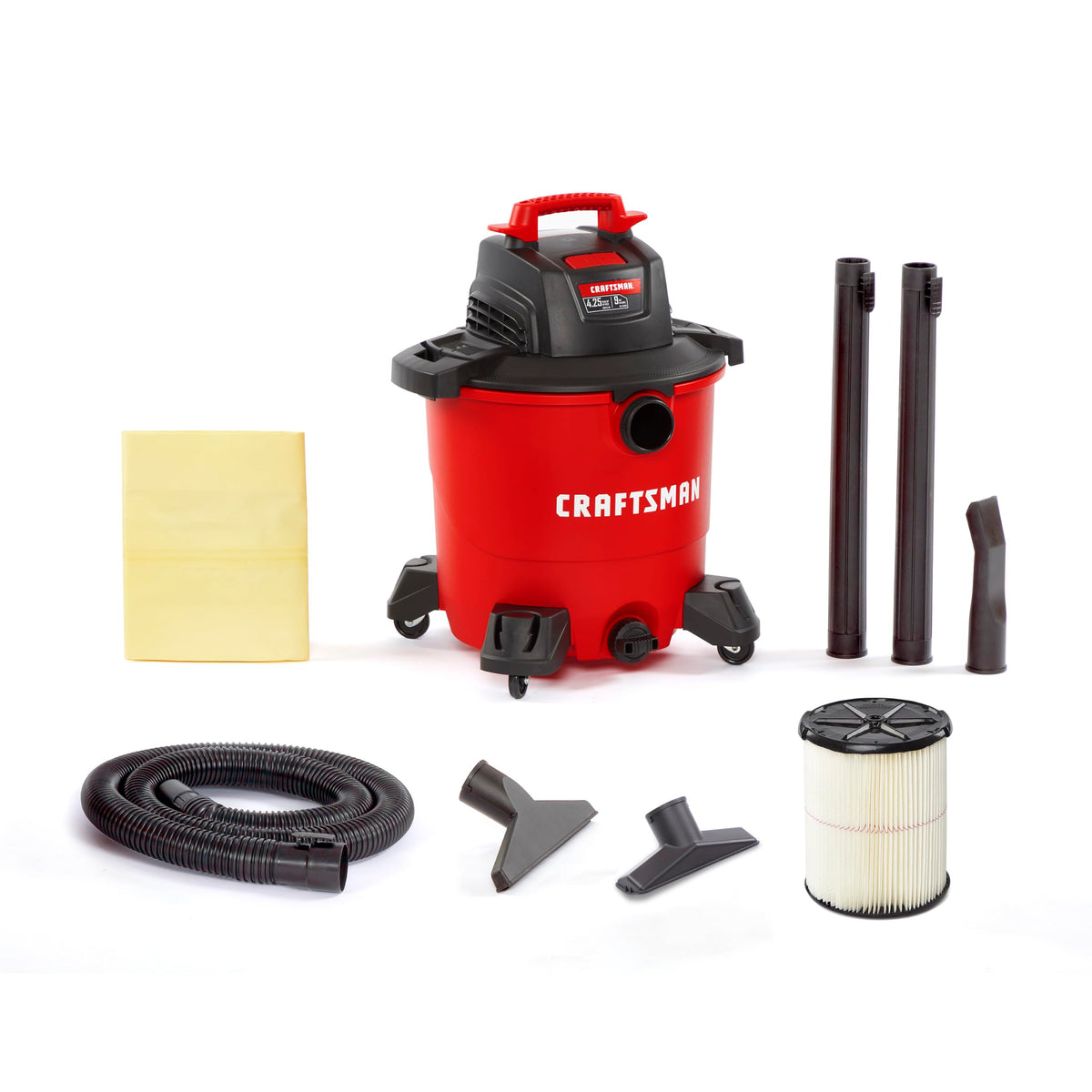 9 Gallon Wet Dry Shop Vacuum B624934