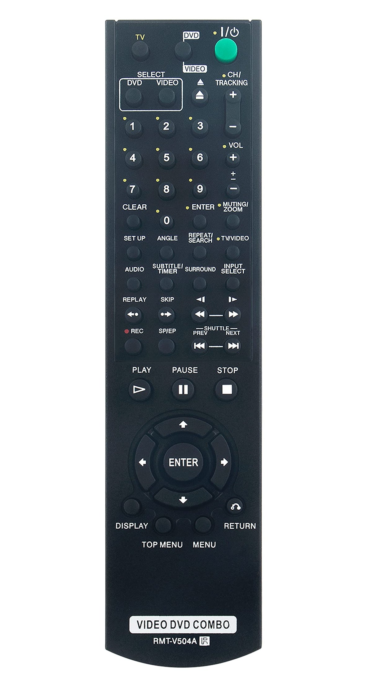 Remote Control for Video DVD Combo Player W890