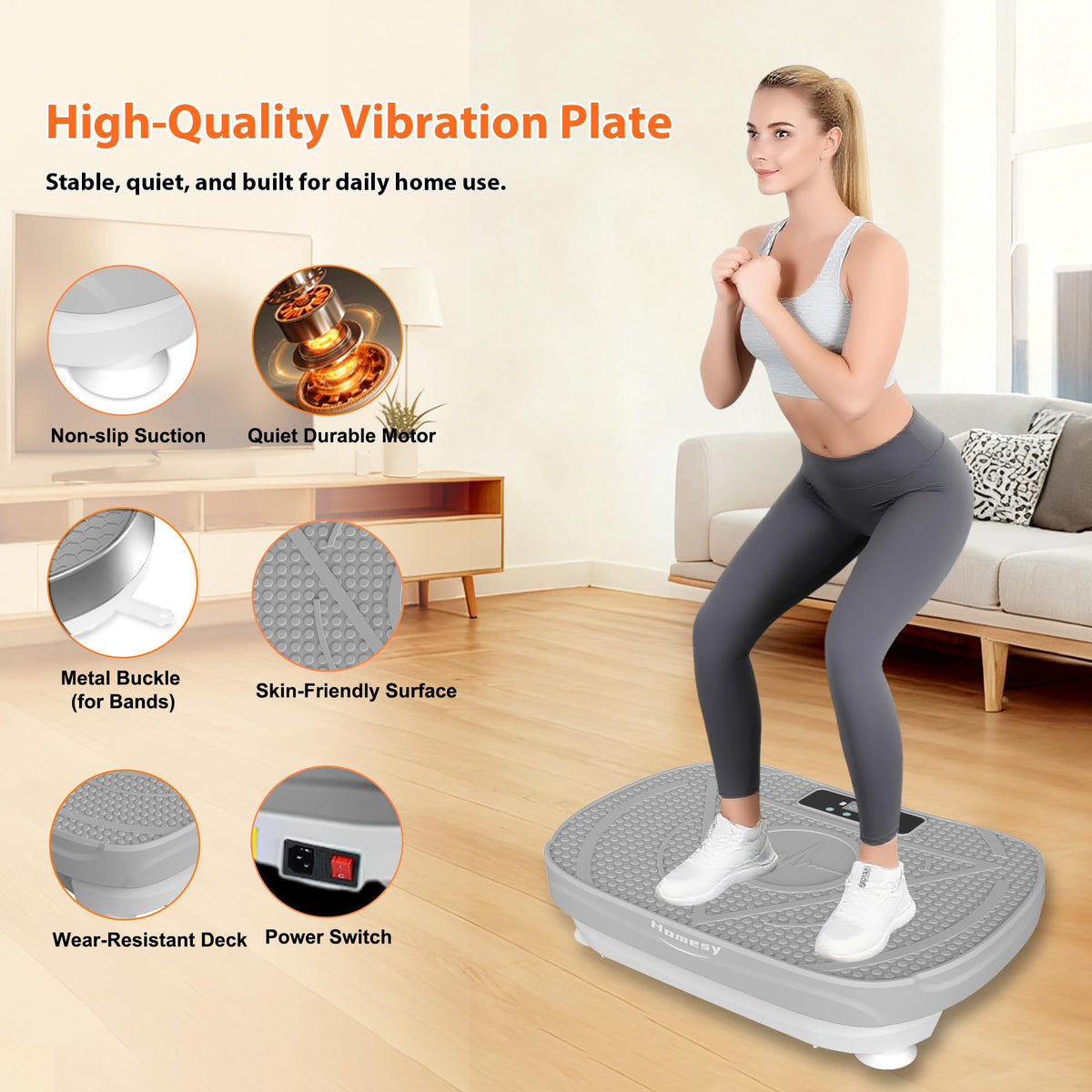 Vibration Plate Exercise Machine D5534