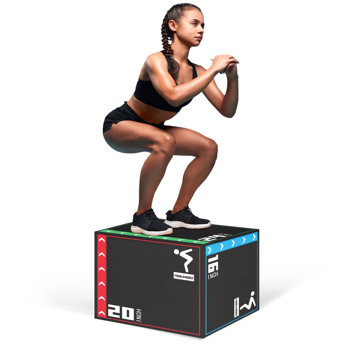 3 in 1 High Density Foam Plyo Box R730499