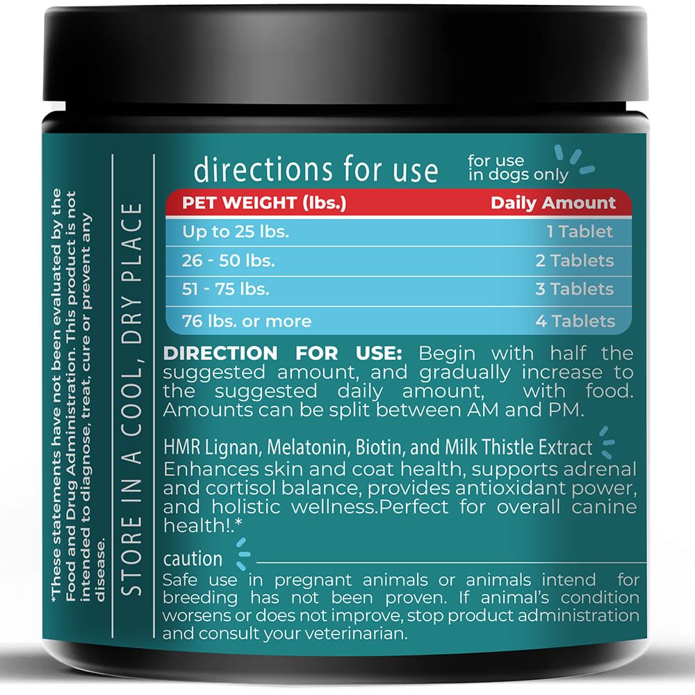 Melatonin, Biotin & Milk Thistle Complex for Dogs O33966