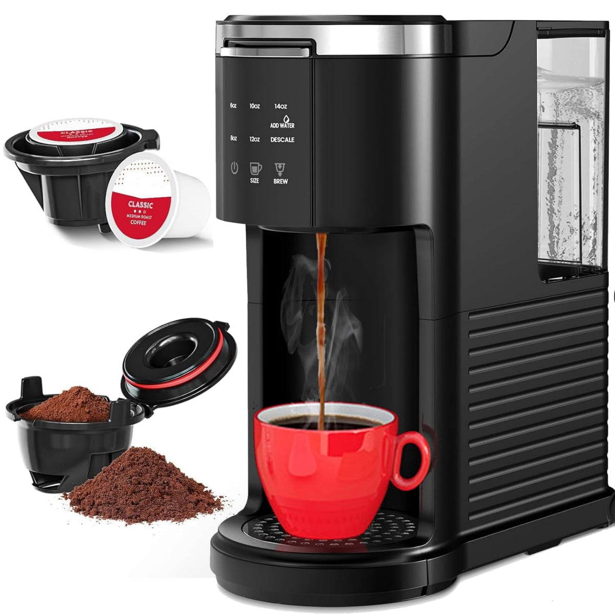 Single Serve Coffee Pod Maker T54760