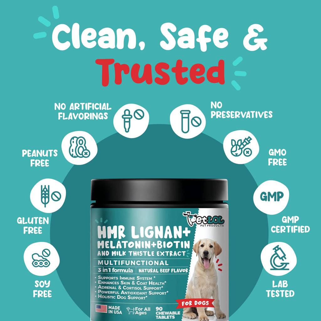 Melatonin, Biotin & Milk Thistle Complex for Dogs O33966