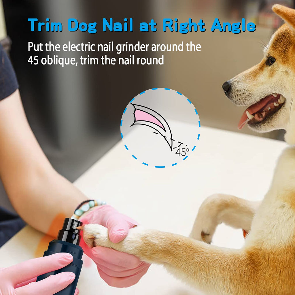 2-Speed Electric Pet Nail Grinder C607