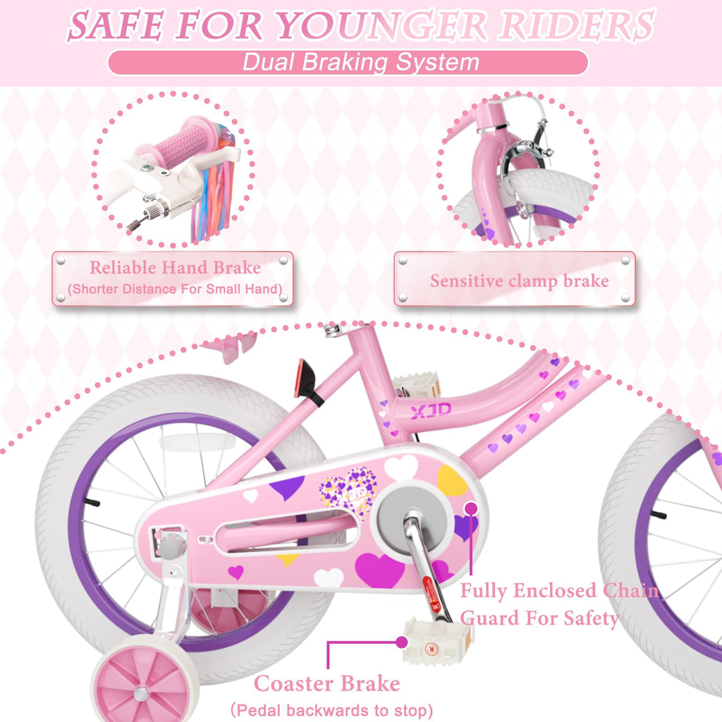 12 14 16 Inch Kids Bike V2153