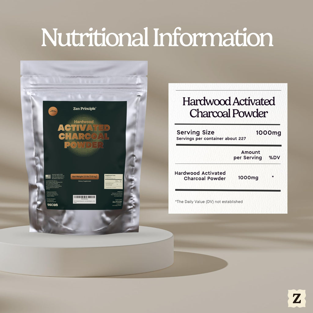 Activated Charcoal Powder 8 oz U921