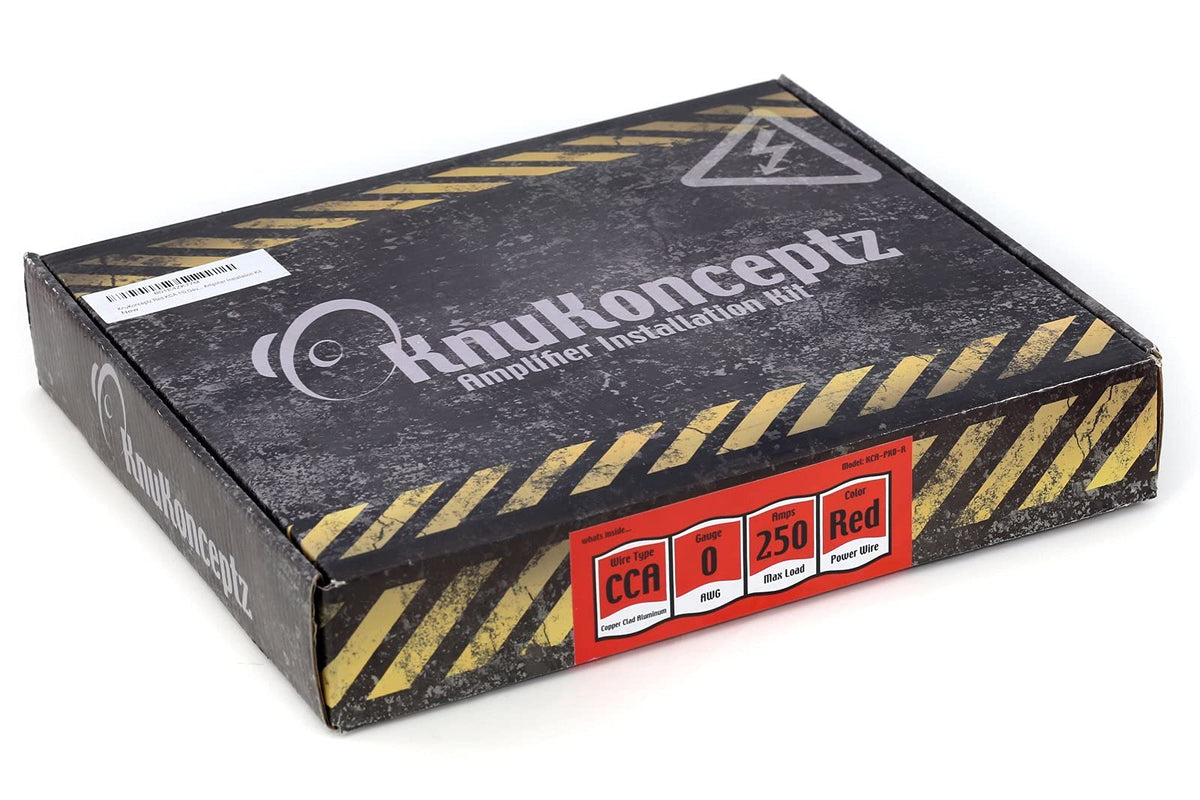 1/0 Gauge 2 Channel Amplifier Installation Wiring Kit H34987