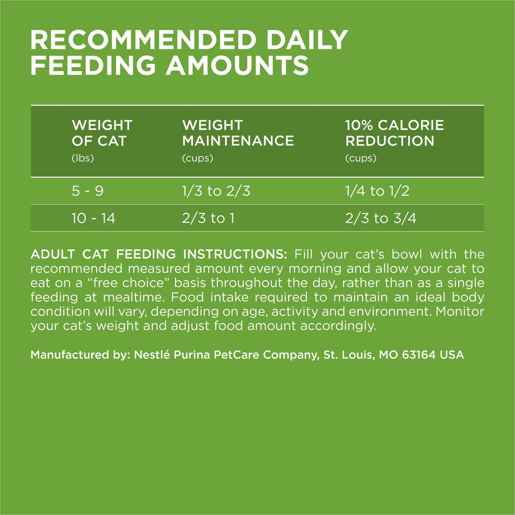 Indoor Weight Control Dry Cat Food 16 lb Bag N78197