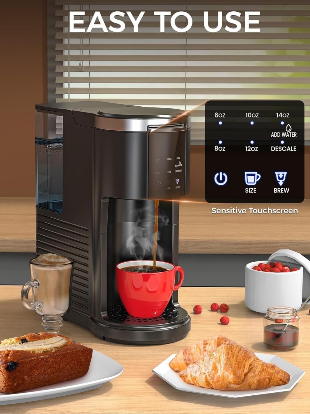 Single Serve Coffee Pod Maker T54760