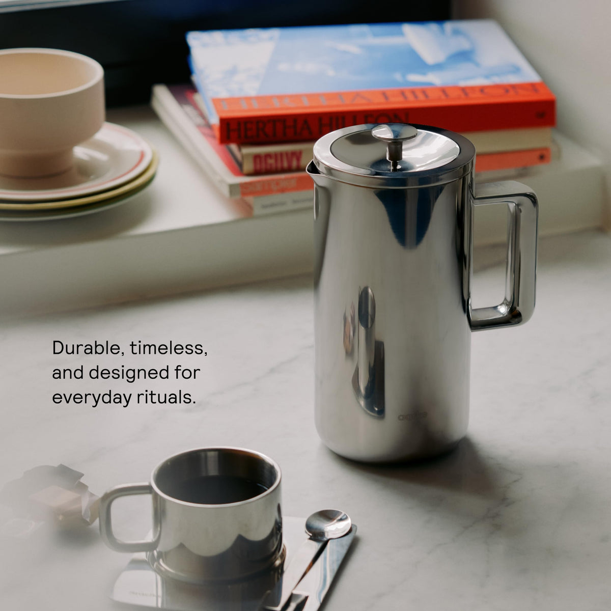 Stainless Steel Insulated Coffee Press W224