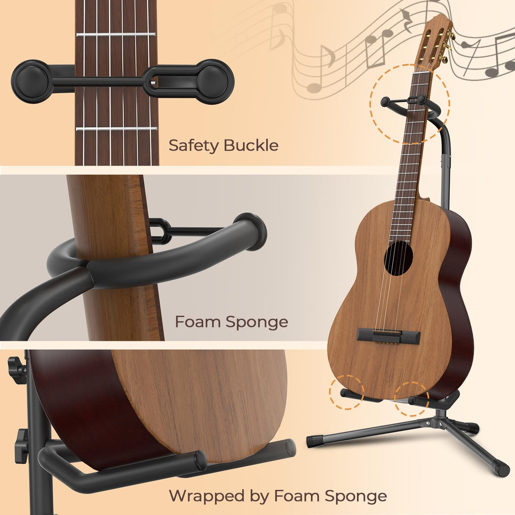Adjustable Folding Guitar Stand A7488