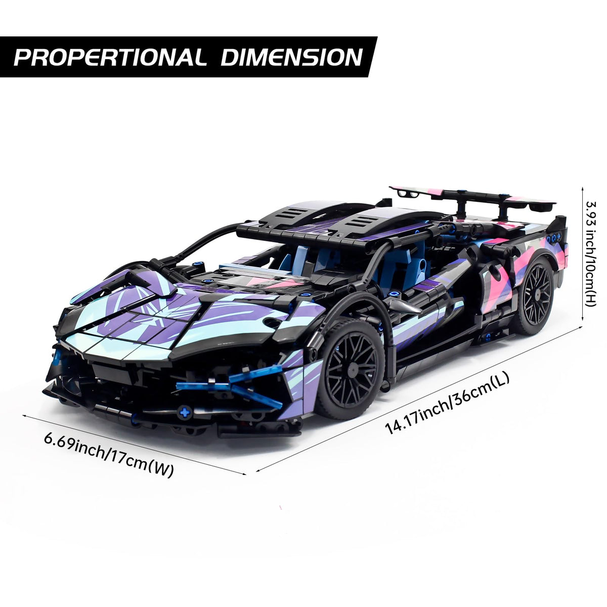 Remote Control Car Building Set 1:14 P2484