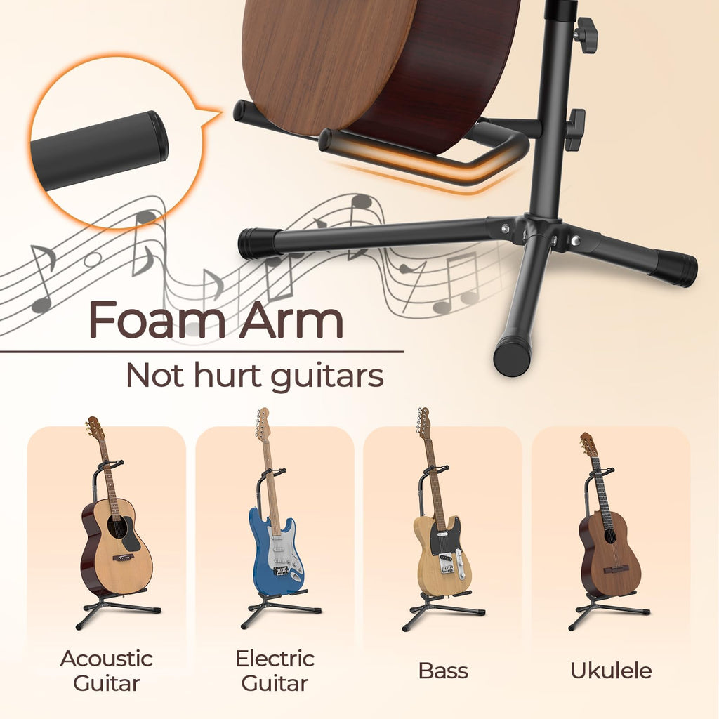 Adjustable Folding Guitar Stand A7488