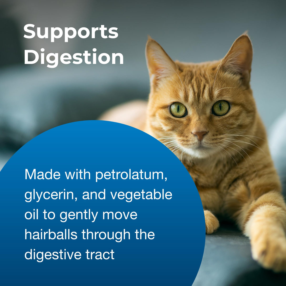 Hairball Solution Gel Supplement for Cats 3.5 oz Z73091