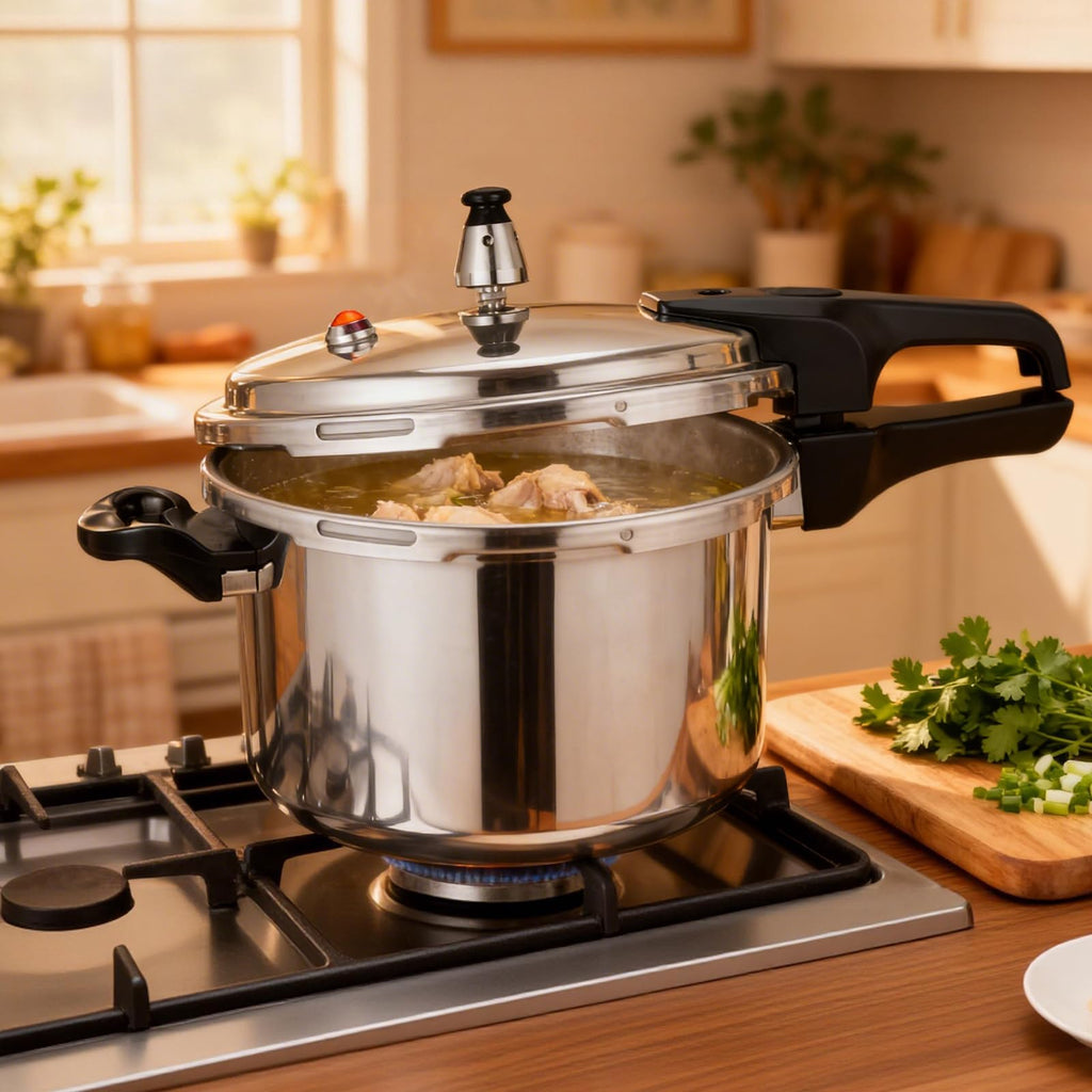 4.2 Quart Aluminum Stovetop Pressure Cooker Y52895
