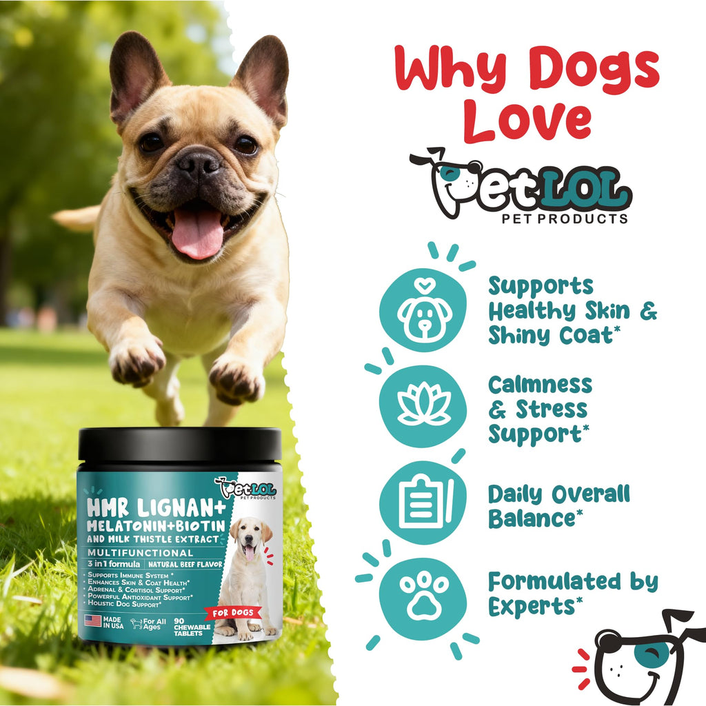 Melatonin, Biotin & Milk Thistle Complex for Dogs O33966