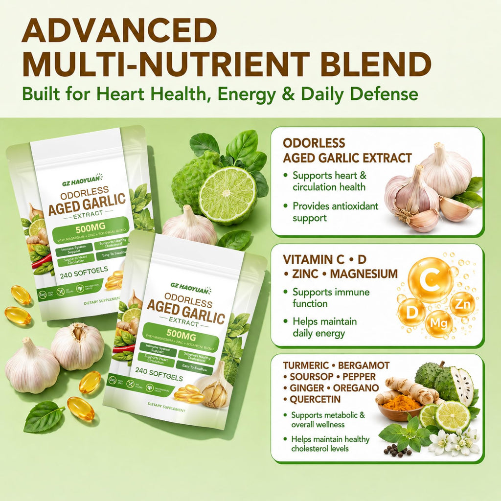 Odorless Garlic Capsules K924