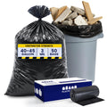Black Heavy Duty 40-45 Gallon Trash Bags 3.0 Mil 50 Count H354757