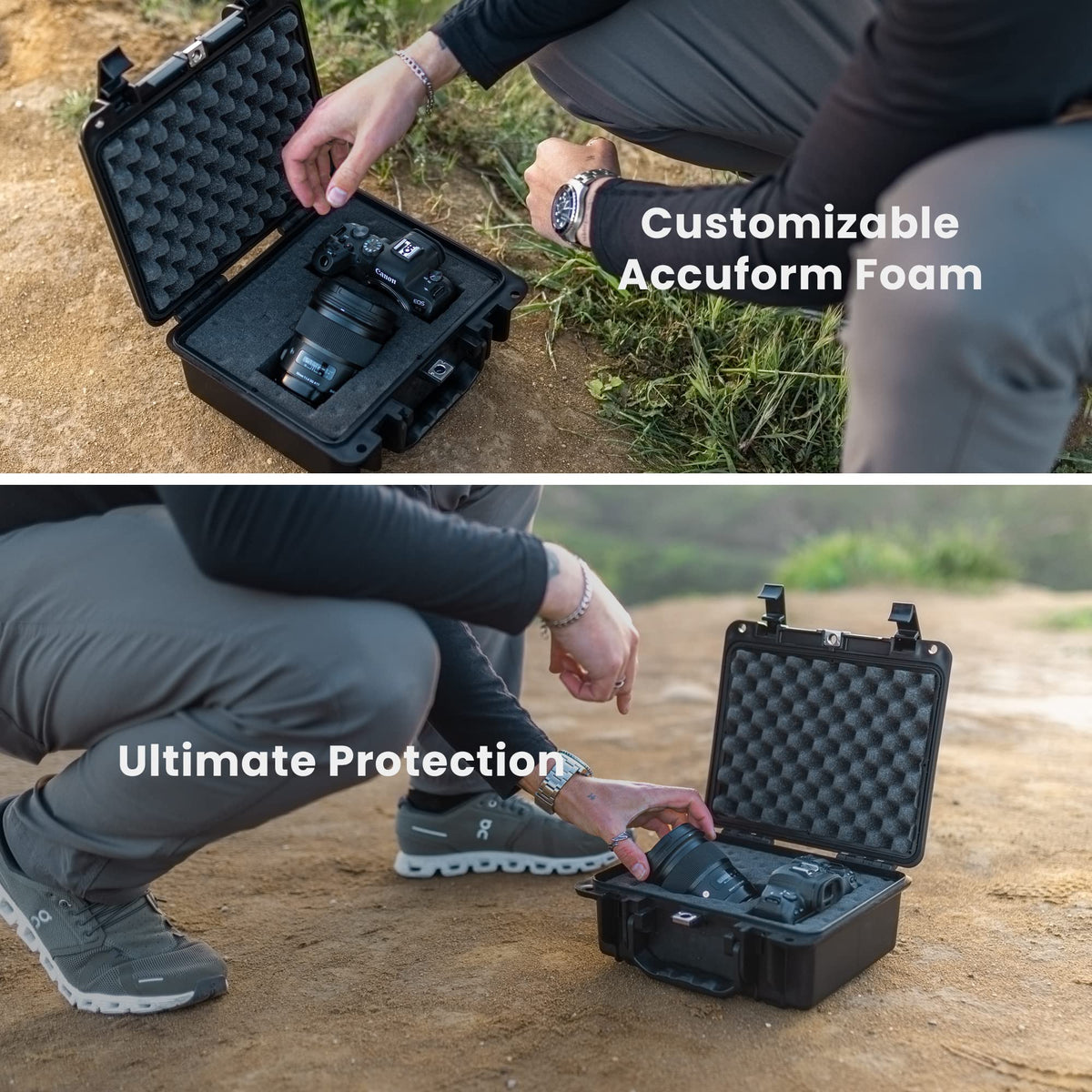 Heavy Duty Protective Dry Box Case with Foam F5622