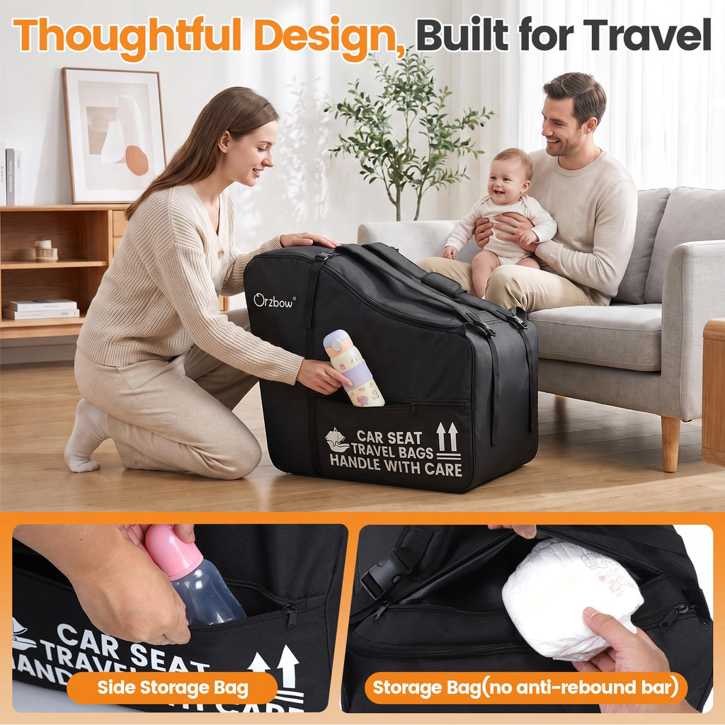 Infant Car Seat Travel Backpack Bag N322