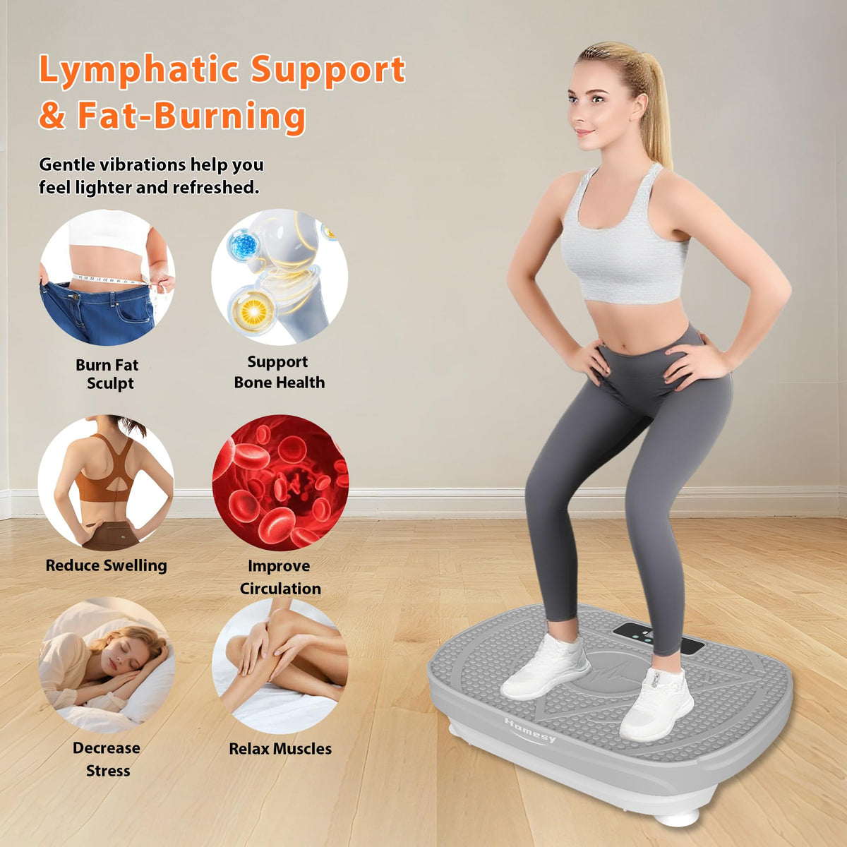 Vibration Plate Exercise Machine D5534