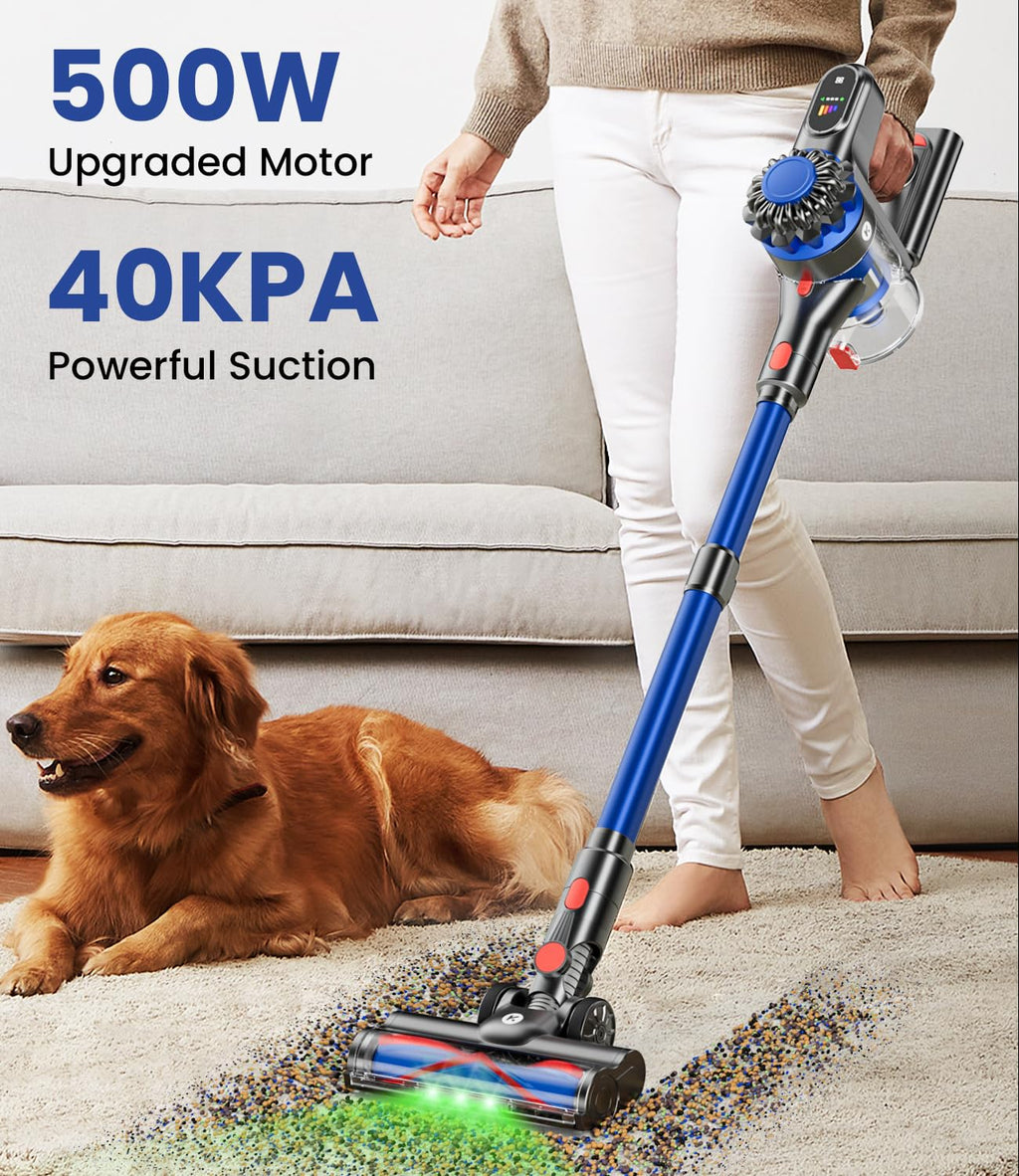 500W 40Kpa Cordless Stick Vacuum Cleaner U6642