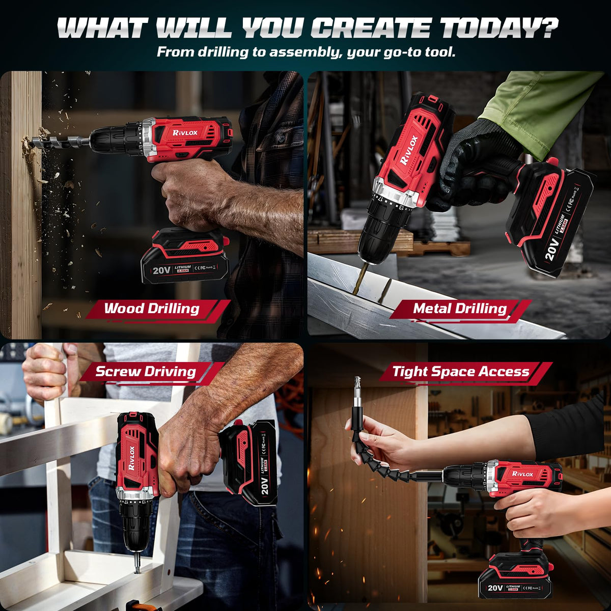 Cordless Drill Set W253