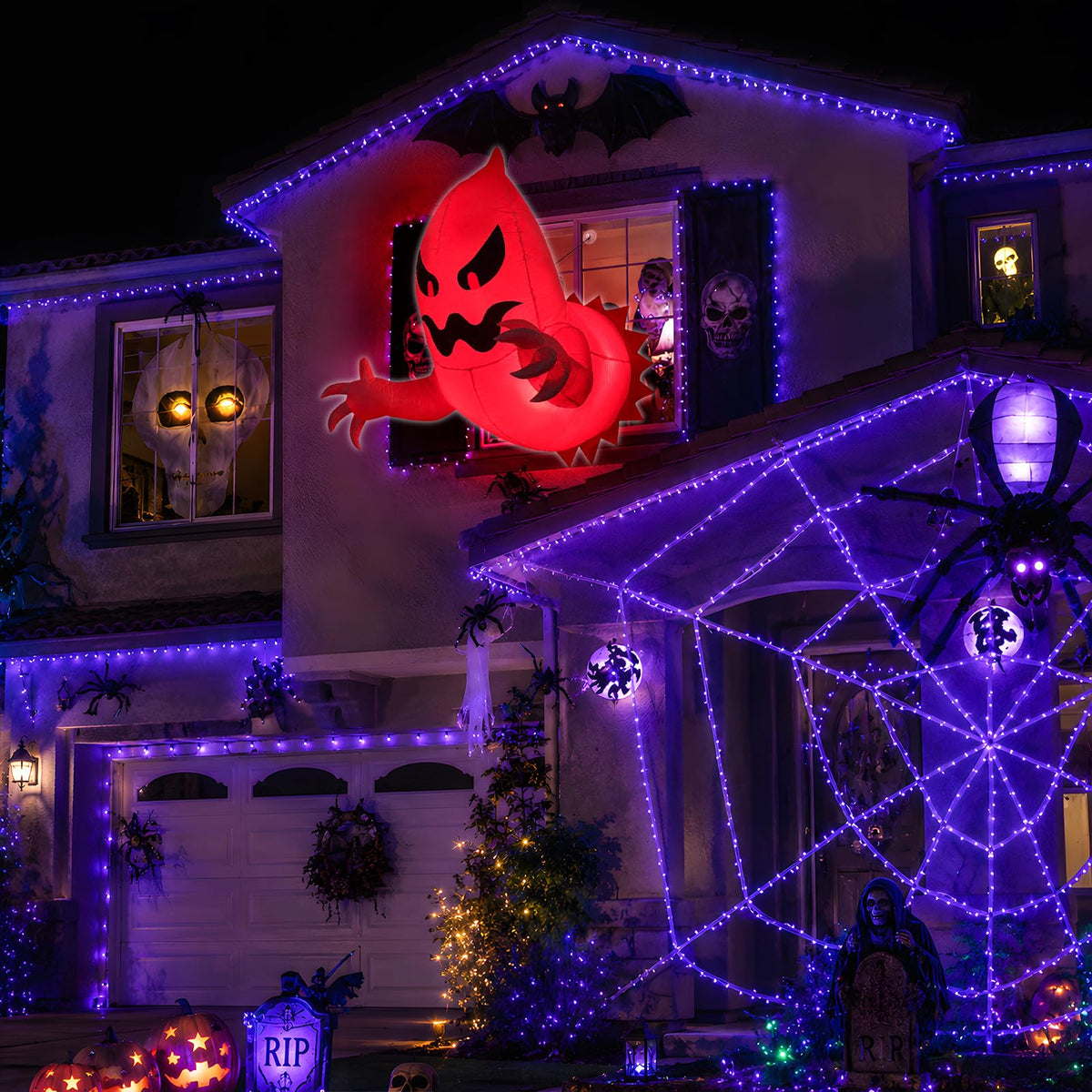 Halloween Ghost Inflatables Window Decorations Q660795