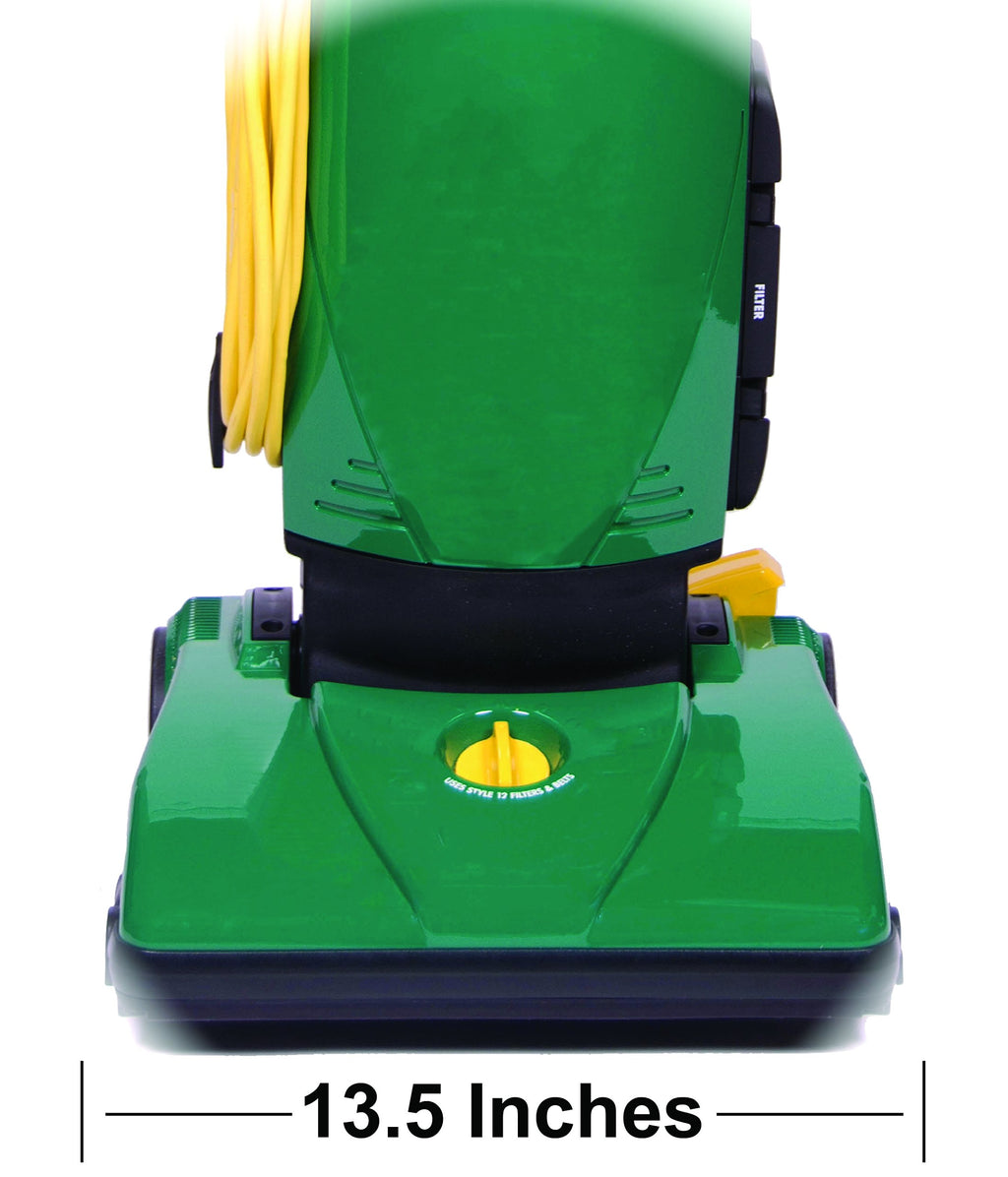 Bagged Lightweight Upright Vacuum Cleaner & Bagless Stick Vacuum with Crevice Tool Y417