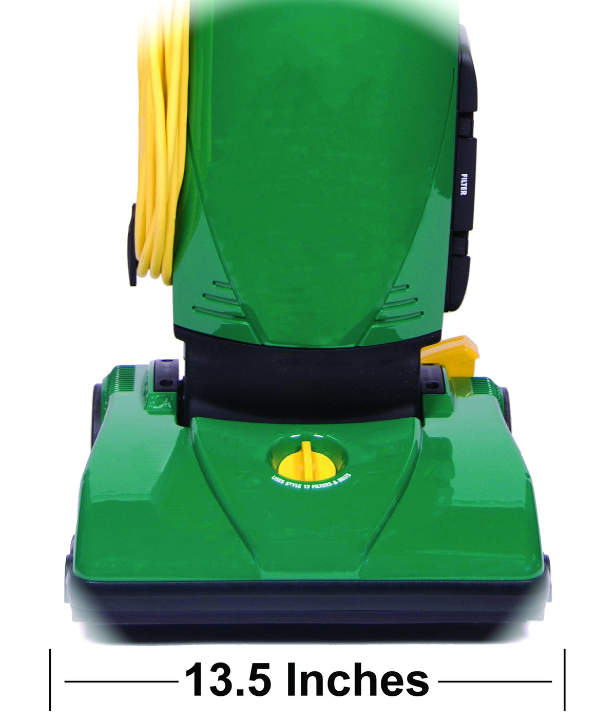 Bagged Lightweight Upright Vacuum Cleaner & Bagless Stick Vacuum with Crevice Tool Y417