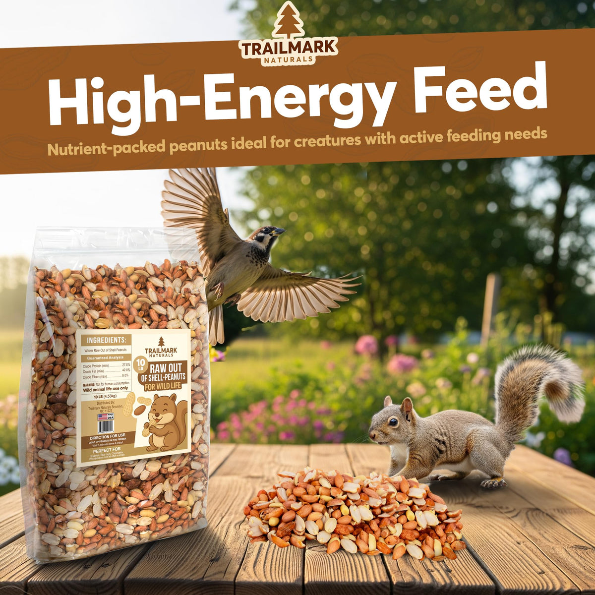 Raw Shelled Peanuts 25 LB F375410