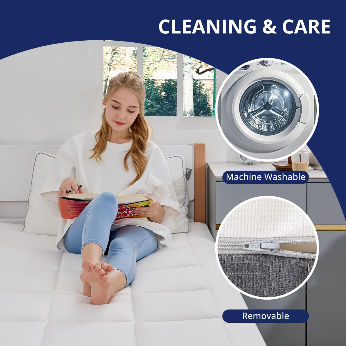 5 Inch Twin Cooling Gel Memory Foam Pillowtop Mattress T96111