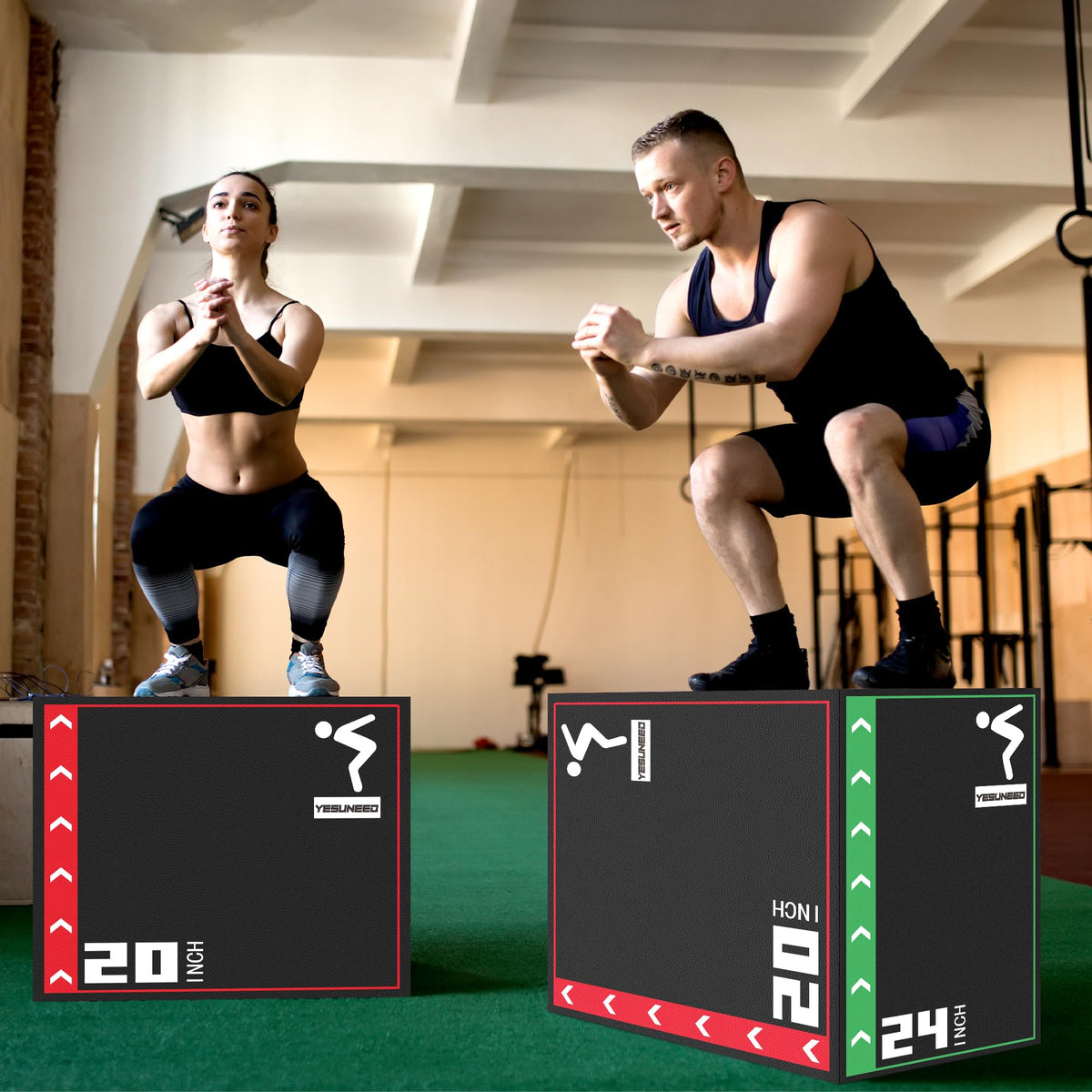 3 in 1 High Density Foam Plyo Box R730499