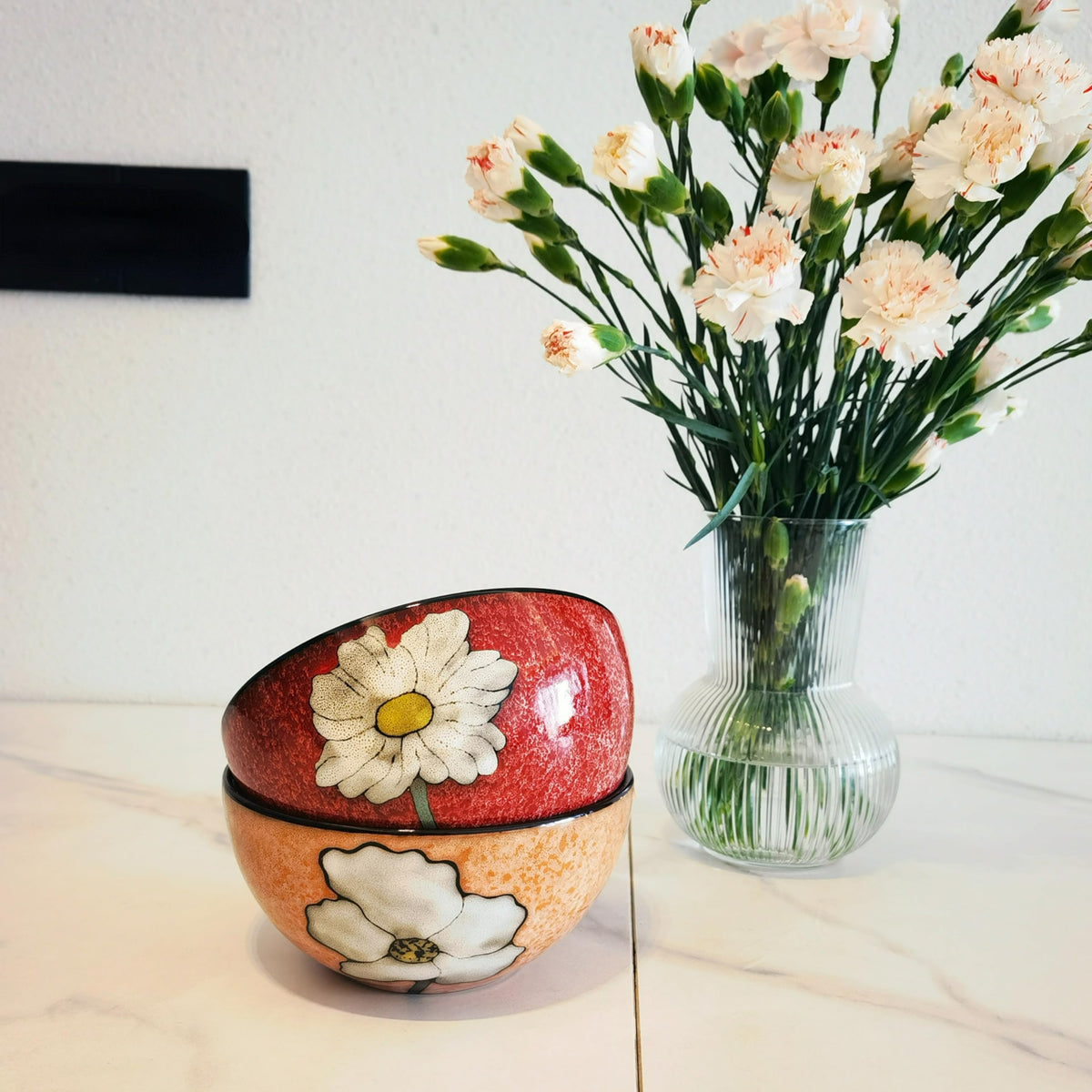 28oz Ceramic Bowl Set of 4 P2396