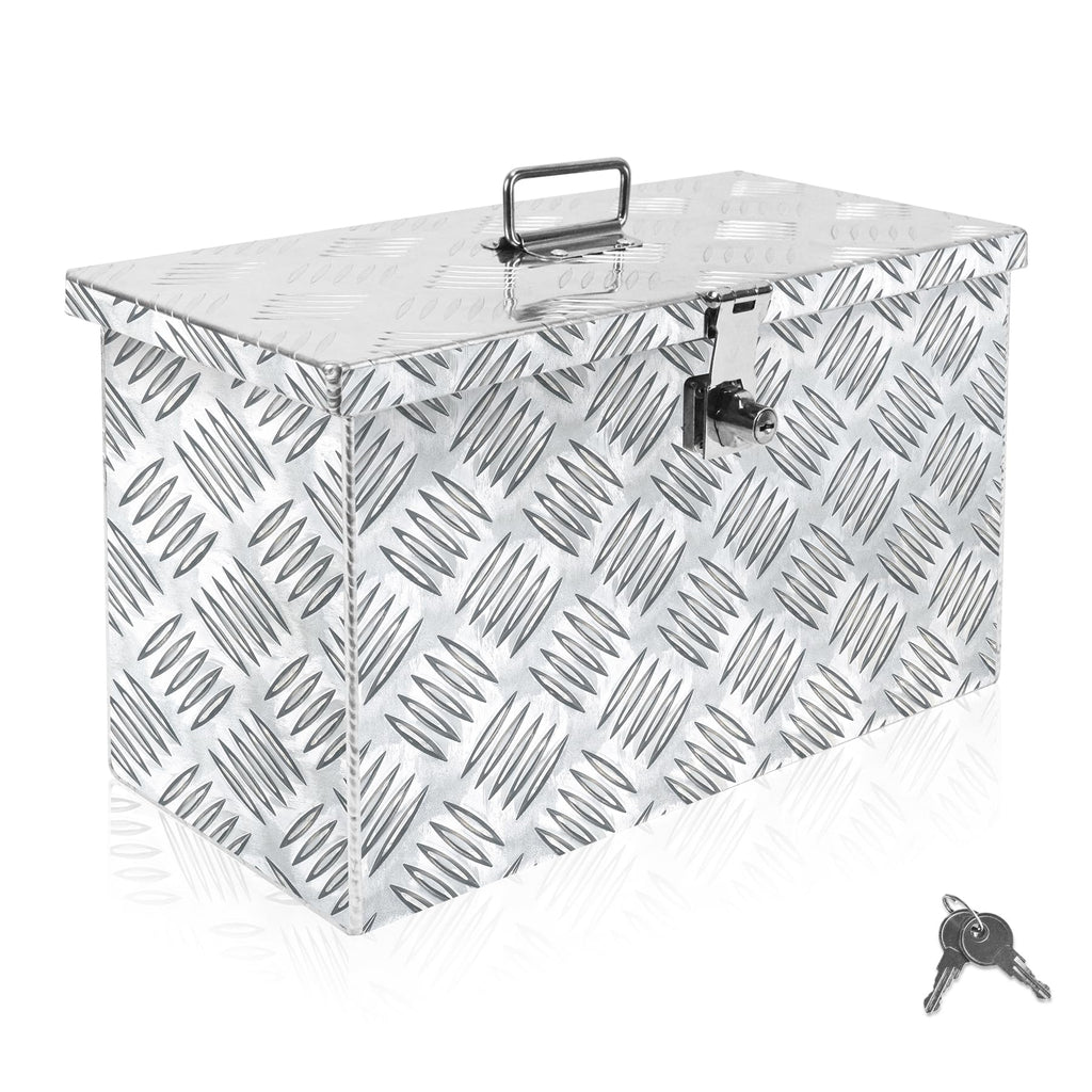 16 Inch Aluminum Waterproof Truck Tool Box with Lock and Keys M131