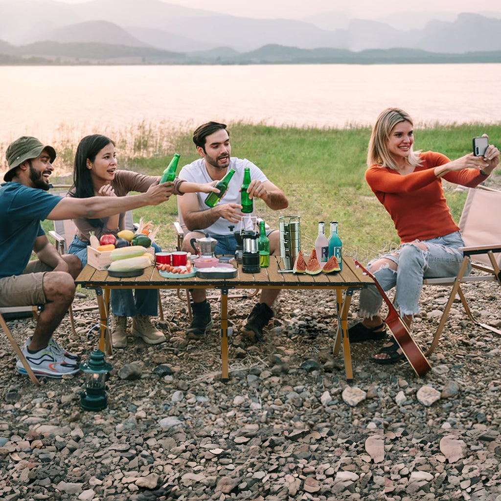 4Ft Aluminum Folding Camping Table X257677
