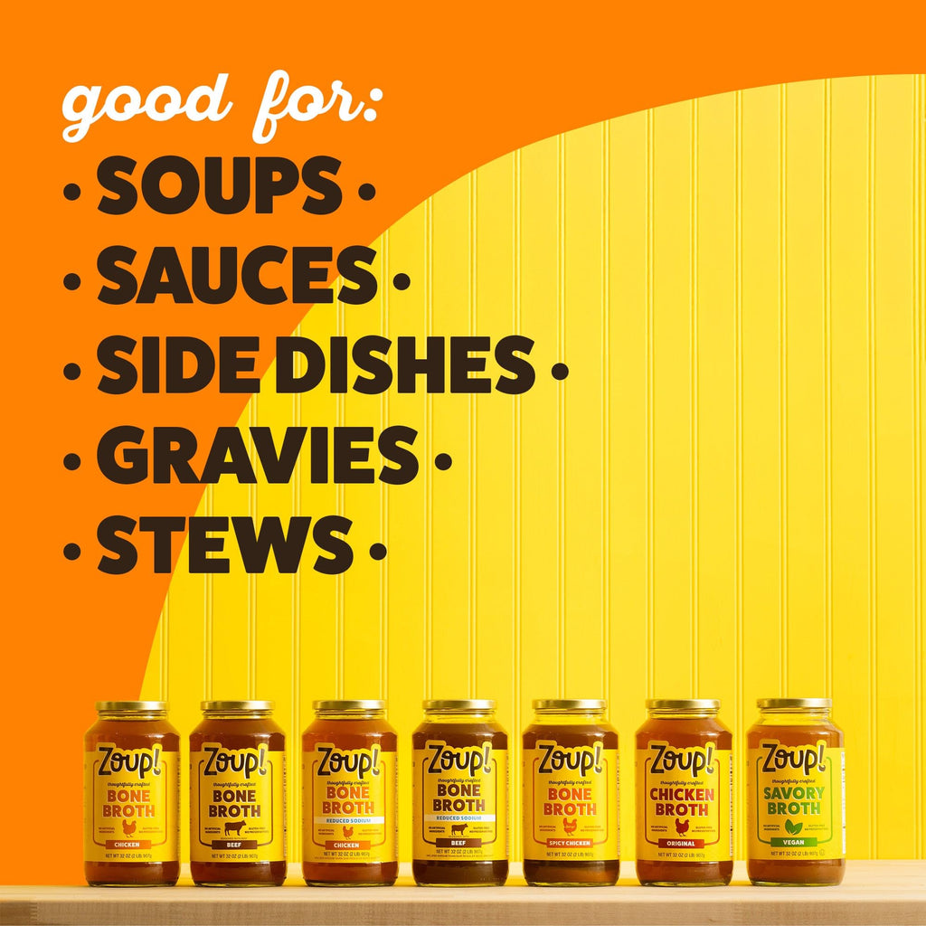 Beef Bone Broth 6-Pack 32 oz X7129