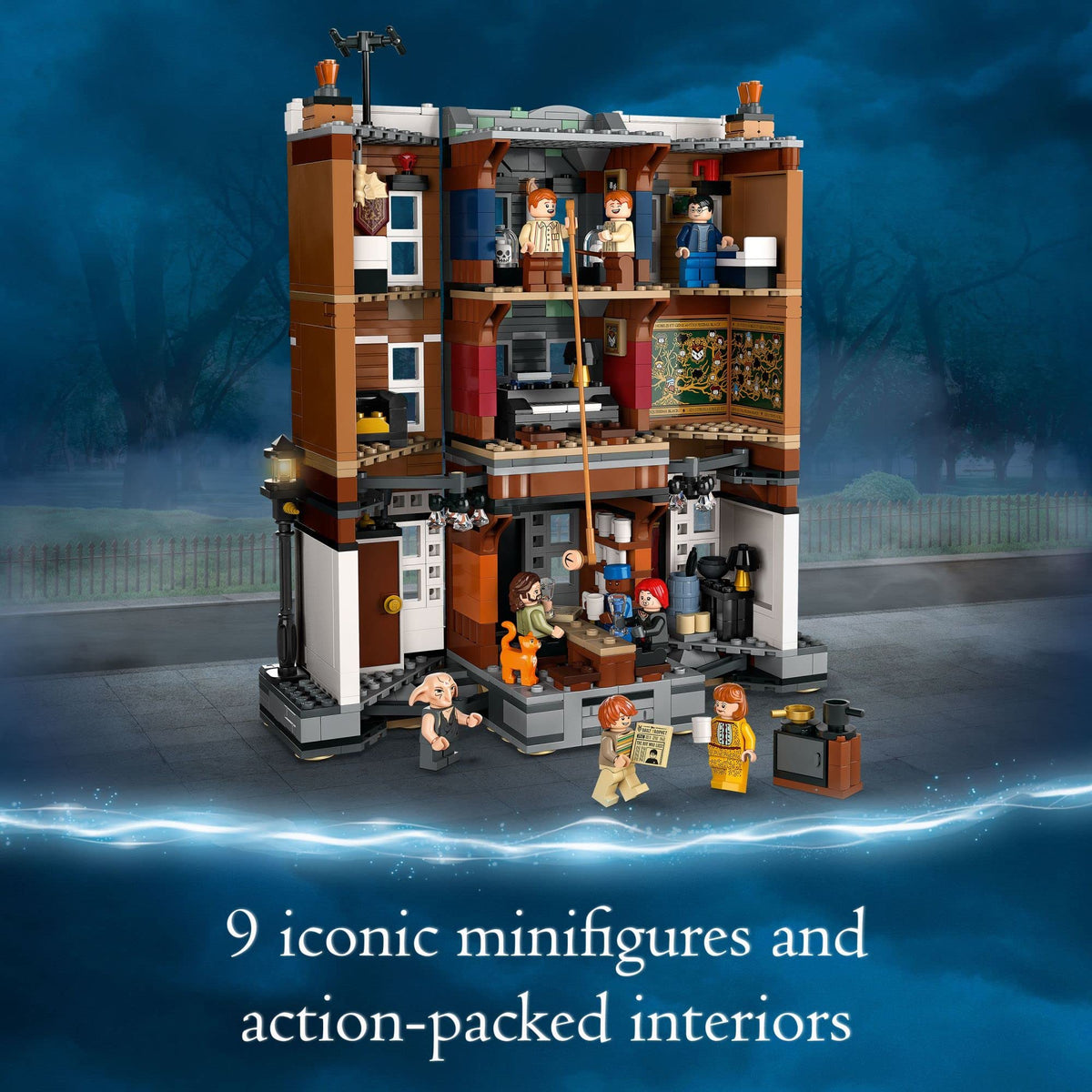 Building Set with 9 Minifigures S74307