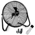 20'' High Velocity Wall Mount and Floor Fan with Remote Q66849