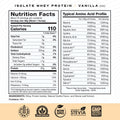 Grass-Fed Whey Protein Isolate Vanilla Chocolate 5lb K885